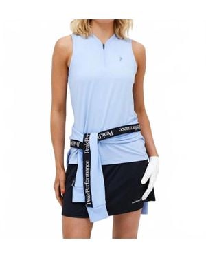 Peak Performance Turf Sleeveless Top - Blue