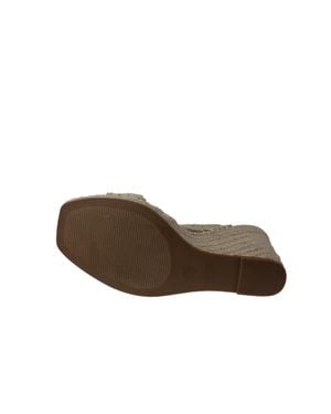 Steve Madden Uri Wedge Sandal Raffia Uri01S1-816 - Brown