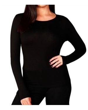 French Kyss Scoop Top - Black