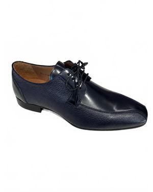 Mezlan Cap Toe Oxford - Blue