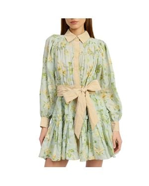 En Saison Rylee Mini Dress - Green