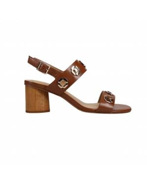 Vaneli Livana Heeled Sandals - Brown