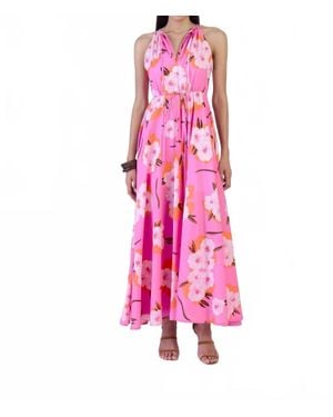 Beyond By Vera Marina Maxi Dress - Pink