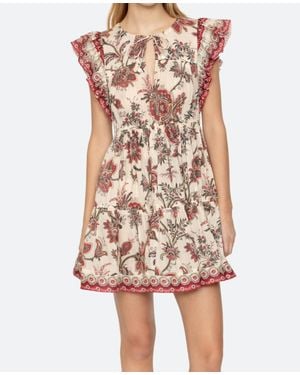 Sea Cassandra Print Tunic Dress - Pink