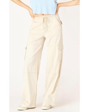 Dex Cargo Wide Leg Pant - Natural