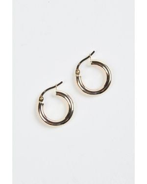 Vermeer Studio Bianca Hoops - Metallic