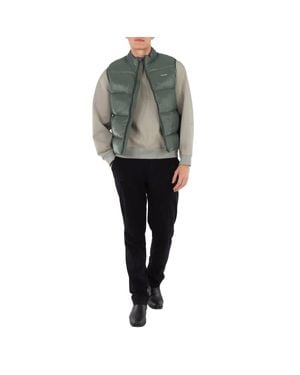 Holzweiler Dark Shiny Daff Down Vest - Gray
