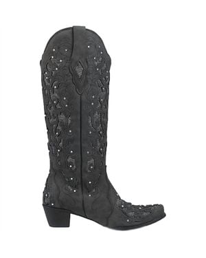 Very G Allie Sparkle Boot - Black