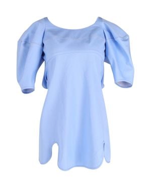 Ellery Deliberate Distance Cone Dress - Blue