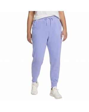 Eddie Bauer Cozy Camp Fleece Jogger Sweatpants - Purple