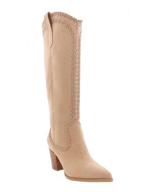 Billini Finley Knee-High Boots - White