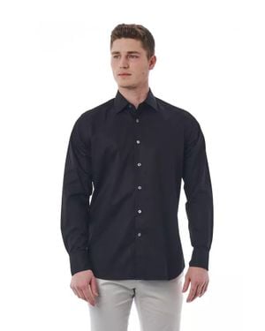 Bagutta Cotton Shirt - Blue