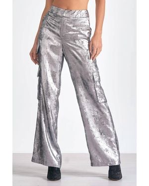 Elan Cargo Pant - Metallic