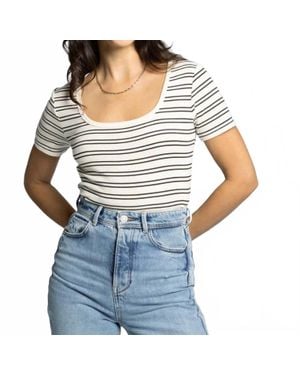 Thread & Supply Katara Striped Tee - Blue