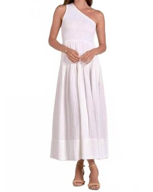 Elan Portofino One Shoulder Dress - Pink