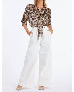 Bishop + Young Alessandro Wide Leg Pants - White