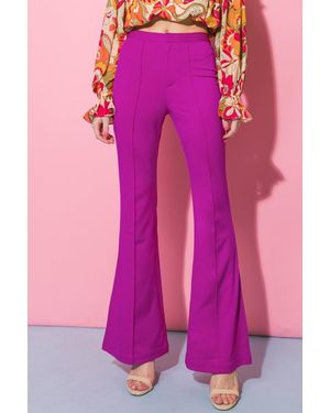 TRUEDAMES But Better Flare Pants - Pink