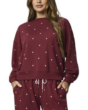 Splendid Love Lounge Embroidered Pullover