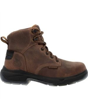 Georgia Boot Flxpoint Ultra Waterproof Work Boot - Brown