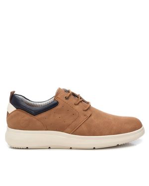 Xti Comfort Casual Oxford Sneakers - Brown
