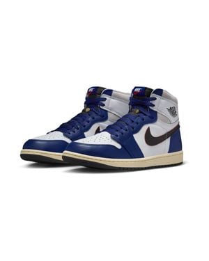 Nike Air 1 Retro High Og 'Rare Air Deep Royal' Shoes - Blue