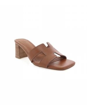Billini Elcie Cut Out Sandals - Brown