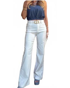 Bevy Flog Amy Flare Pants - Blue