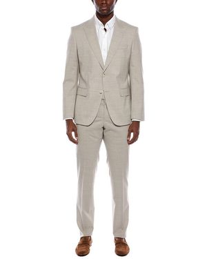 BOSS 2Pc Wool-Blend Suit - Gray