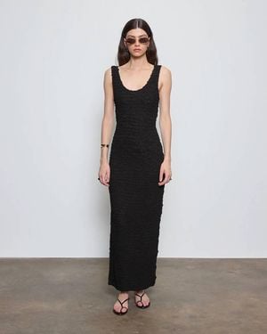 Enza Costa Dimension Tank Maxi Dress - White