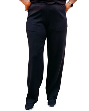 À La Carte Pull On Pant With Pockets - Blue
