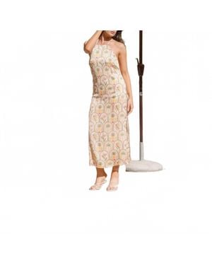 Dress Forum Sun Kissed Halter Maxi Dress - Natural