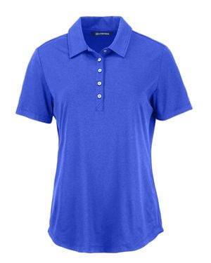 Cutter & Buck Coastline Epic Comfort Recycled Polo - Blue