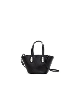 Alexander Wang Leather Shoulder Bag - Black