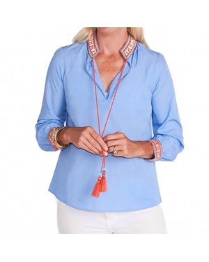 CK BRADLEY Norway Blouse - Blue