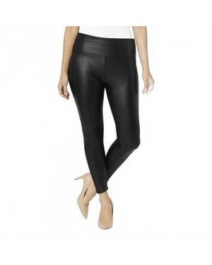 Coco + Carmen Alexi Faux Leather Legging - Black