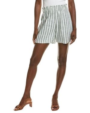 Emerson Fry Linen-Blend Short - White