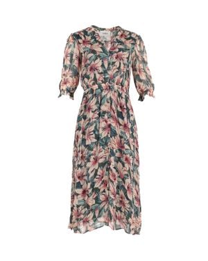 Ba&sh Betty Midi Dress - White