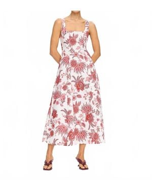 Kivari Bailey Midi Dress - Pink