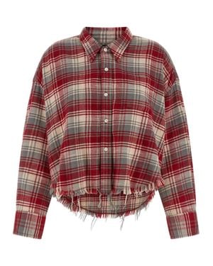 R13 Cotton Blouse - Red