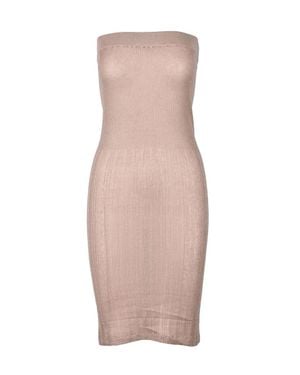 Wild Cashmere Silk Cashmere Dress - Natural
