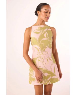 MISA Los Angles Ellu Dress - Orange