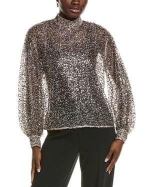 Reiss Sienna Top - Gray