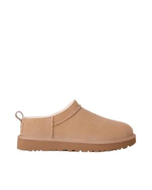 UGG Sabot W Classic Micro Sand - Brown
