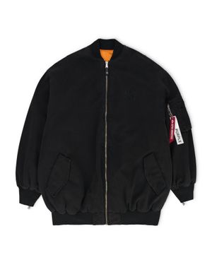 Purple Brand X Alpha Giant Bomber - Black