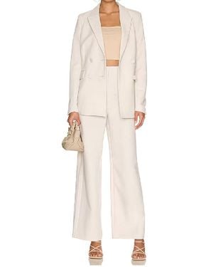 Bardot Anna High Waist Pant - White