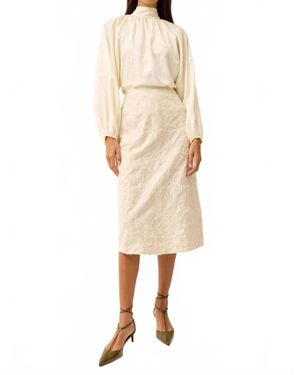 Marie Oliver Benedette Skirt - Natural