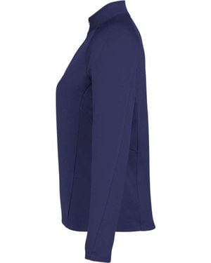 CORE365 Origin Performance Pique Quarter-Zip Pullover - Blue