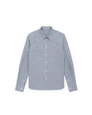 WE-AR4 Fitted Collared Shirt - Blue