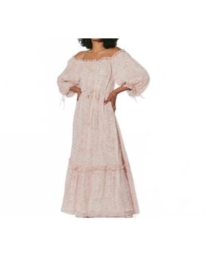 Cleobella Saige Chiffon Ankle Maxi Dress - Multicolor