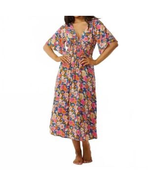 Rip Curl Kamari Midi Dress - Red